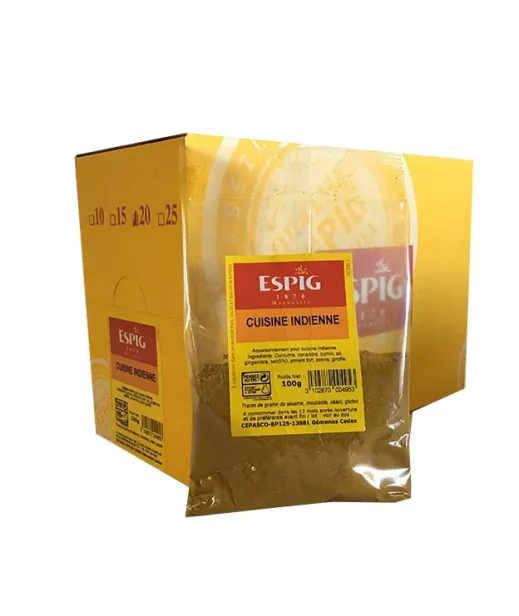 CUISINE INDIENNE - Espig - 20x100g